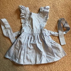 Smockingbird Blue Gingham Dress